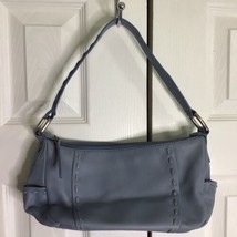 Charter Club Blue Hobo Bag Leather Hobo  W/7 Compartments - $20.57