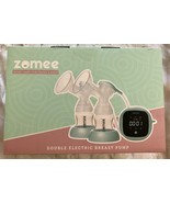 Zomee Double Electric Breast Pump – Milk Flow Stimulating Massage with 9... - $137.08 CAD
