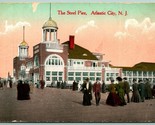 The Steel Pier Atlantic City New Jersey NJ UNP Unused DB Postcard J11 - £5.41 GBP