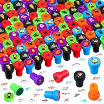 100 Pcs Halloween Assorted Stamps Kids Self Ink Stamps Bulk 25 Designs Trick Or  - £22.38 GBP