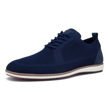 New Summer Men&#39;s British Style Shoes Ultra Light Breathable Mesh Flat Shoes Fash - £47.59 GBP