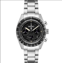 New Seiko Prospex Speedtimer Black Dial Watch SSC819 (FEDEX 2 DAY SHIP) - £400.12 GBP