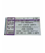 JOAN OSBORNE MOORE THEATRE SEATTLE CONCERT TICKET STUB 12/2/2000 - $8.00
