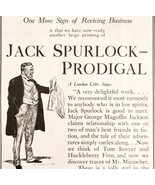 Doubleday Jack Spurlock Prodigal Illustrated 1908 Advertisement Books DW... - $27.32 CAD