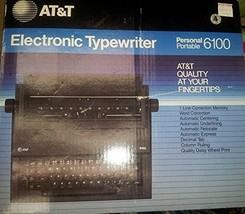 AT&amp;T Electronic Typewriter Personal, Portable 6100 - £249.12 GBP