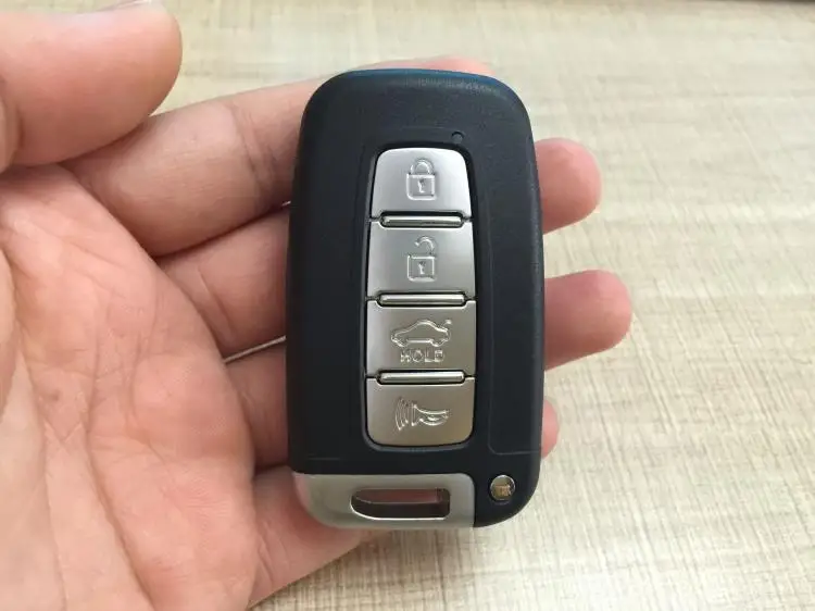 Car Smart Remote Key 43hz with ID46 Chip for Solaris Sonata IX35 I30 Veracruz IX - £88.41 GBP