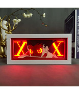 Paper Cut Shadow Box Light Anime Hunter X Hunter Gon For Gamer Room Deco... - $20.20+