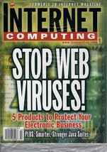 Internet Computing Magazine April 1998 Ziff Davis Stop Web Virus Vintage Sealed - $19.76