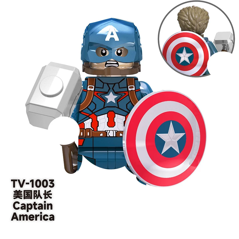 Mini Action Figures For Bricks Toy Gifts For Building Blocks Minifigures... - $7.98