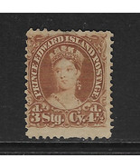 PRÍNCIPE EDUARDO - CLASICO. Yvert nº 10 nuevo y defectuoso - $2.60