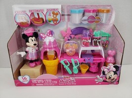 Disney Junior Minnie Mouse Sweets &amp; Treats Shop Toy Set new in box - £11.85 GBP