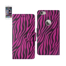 [Pack Of 2] Reiko Iphone 6 Plus 3-IN-1 Animal Zebra Print Wallet Case In Hot ... - £17.46 GBP