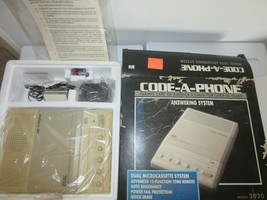 Vintage Rare Collectible Code-A-Phone Model 2920 Microcassette Answering... - £38.65 GBP