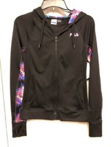 Nwt Fila Sport, Women&#39;s Black Zip Close Activewear Jacket Size Xs - £19.46 GBP