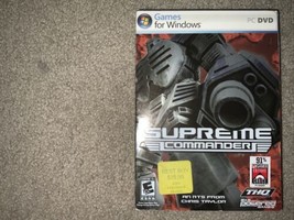 Supreme Commander (Gas Powered Games, 2007, PC CD-ROM) - £5.46 GBP
