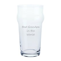 Grandpa Father&#39;s Day or Birthday Classic Pint Dartington Beer Glass (Best Grandp - £16.66 GBP