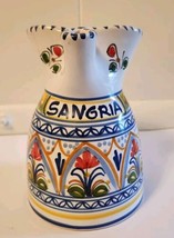 Colorful Ceramic Sangria Pitcher Made in Spain - £14.38 GBP