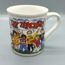 Yay Teacher! Coffee Mug Christmas Holiday Appreciation Gift  - £16.92 GBP
