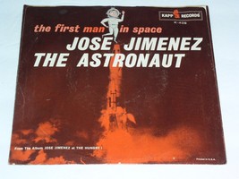 Jose Jimenez The Astronaut 45 Rpm Record Picture Sleeve Kapp Label 409 - £10.32 GBP