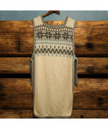 Vtg Marianne Jessen for Key of Gee 60s Fair Isle Tab Blue Sweater Vest P... - $638.58 MXN