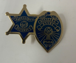 Professional Security Officers Association PSOA Mini Lapel Pin Police - £4.30 GBP