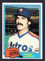 Houston Astros Frank LaCorte 1981 Topps Baseball Card 513 nr mt - £0.39 GBP