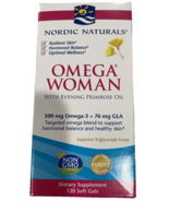 Nordic Naturals Omega Woman - Evening Primrose Oil with Omega-3, 120 Ct ... - $277.05 MXN