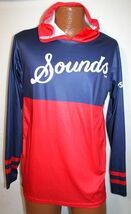 NASHVILLE SOUNDS Vintage Logo SGA Pullover Hoodie WINDBREAKER  M Baseball - $69.30 CAD