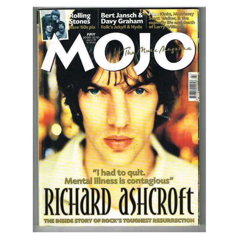 Primary image for Mojo Magazine July 2000 mbox2622 Richard Ashcroft - Rolling Stones - The Kinks