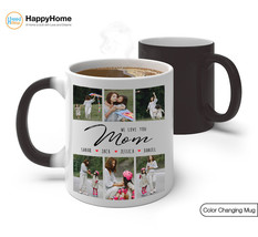 Personalized Mug Mother&#39;s Day Gifts for Mom Personalized Photo Collage Mug Gift - £19.86 GBP+