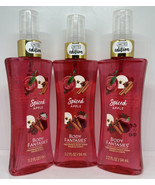 3 Body Fantasies Spiced Apple Fragrance Body Spray Limited Edition 3.2 f... - £10.11 GBP