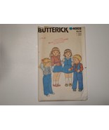 Butterick Sewing Pattern #4002 Size 2 Toddlers Vest, Shirt, Skirt &amp; Pant... - €7,69 EUR