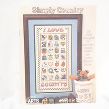 Simply Country Cross Stitch Pattern Leaflet BK42  Graph-it Arts - £12.65 GBP