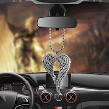 Car Pendant  Wing Rearview Mirror Decoration Hanging Charm Ornaments Automobiles - £28.65 GBP