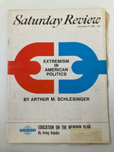VTG Saturday Review Magazine November 27 1965 Extremism in American Politics - £7.40 GBP
