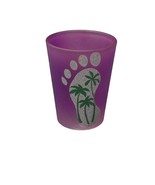 Coastal Charm Flagler Beach Inspired Purple Shot Glass - £11.67 GBP