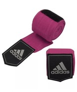 Adidas Boxing AdiBp03 255 Cm Black/Pink Soft Hand Wraps 20 - $17.48