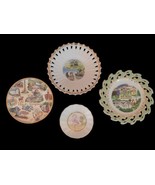 Lot of 4 Souvenir Plates Las Vegas New Mexico West Virginia Great Smoky ... - $34.65