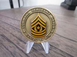 United States Army Command Sergeant Major Daniel S Kim Challenge Coin #2479 - £6.97 GBP
