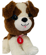 Barbie Great Puppy Adventure Plush Brown Dog Pink Collar And Bow Stuffed... - £8.96 GBP