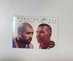 1993-94 SkyBox Premium Changing Faces #317 Felton Spencer Luther Wright - £1.59 GBP
