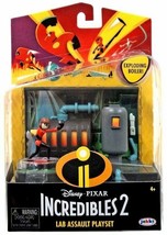 Disney Pixar Incredibles 2 Lab Assault Playset - $17.81