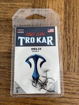 Eagle Claw Trokar Helix Hook Size 4-Brand New-SHIPS N 24 Hours - $14.73