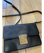 Michael Kors Gusset  Leather Large Crossbody Messenger Bag - £70.34 GBP