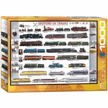 EuroGraphics History of Trains 1000 Piece Puzzle, 6000-0251 - £11.44 GBP