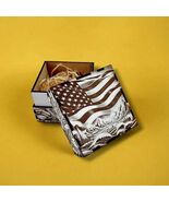 Patriotic USA Keepsake Box – Laser‑Engraved Gift - $33.00