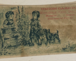 Union Card Company Victorian Trade Card Montpellier Vermont VTC1 - $5.93