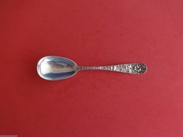 Rose by Stieff Sterling Silver Preserve Spoon 7 1/8&quot; - £102.06 GBP
