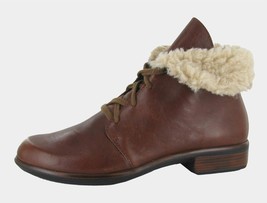 Naot women&#39;s pali booties Soft Chestnut Leather - $130.00