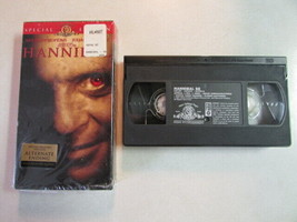 HANNIBAL 2002 FILM VHS NTSC VIDEOTAPE W/ALTERNATE ENDING, DELETED SCENES... - $1.97